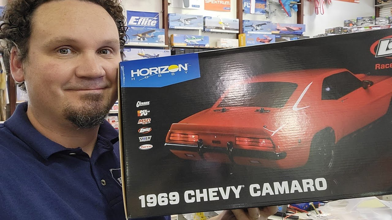 Losi 1969 Chevy Camaro Unboxing - First Look - HobbyTown HobbyPlex