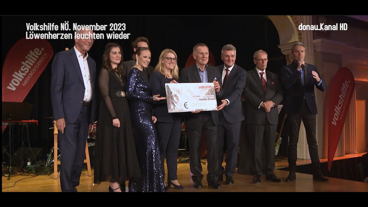 10. Löwenherz-Gala 2023 - Donaukanal-TV