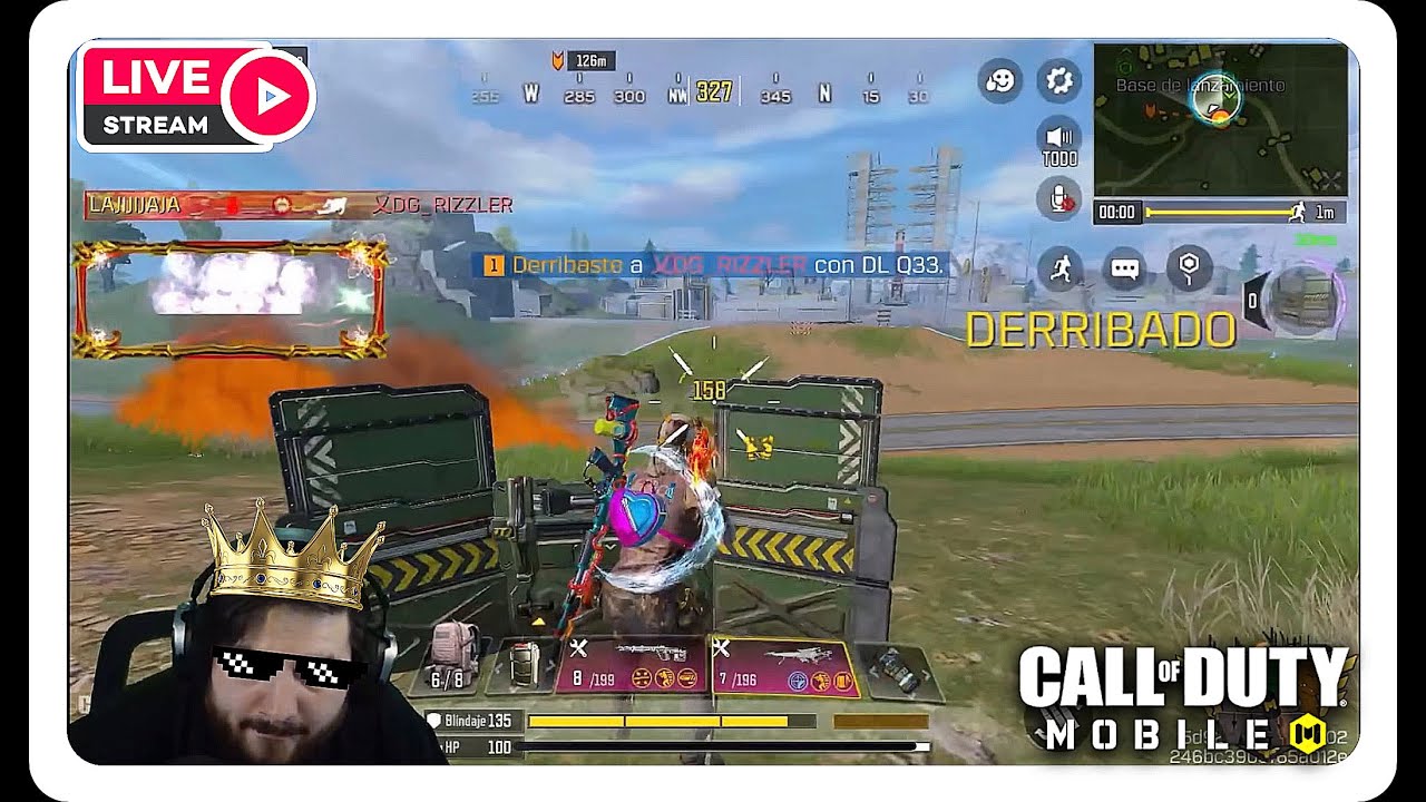 EL OSO con ESCUDO y DLQ se VUELVE IMPARABLE😳DESTROZO a TODAS las SQUADS😶‍🌫️| CALL OF DUTY MOBILE |