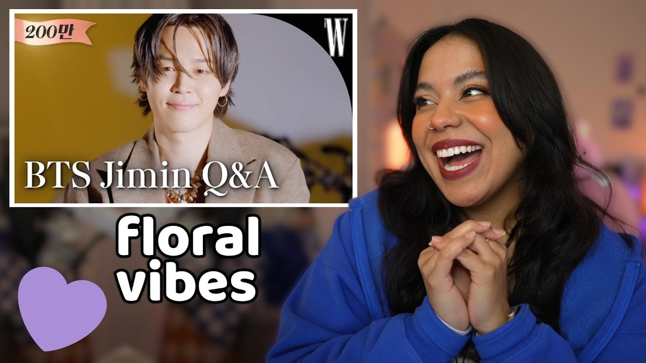 Jimin Q&A | Ask me anything.mp4 by W Korea - REACTION!
