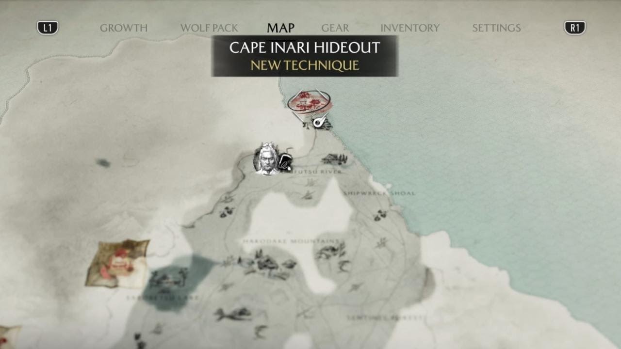 Ghost of Yōtei Cape Inari Hideout entrance riddle