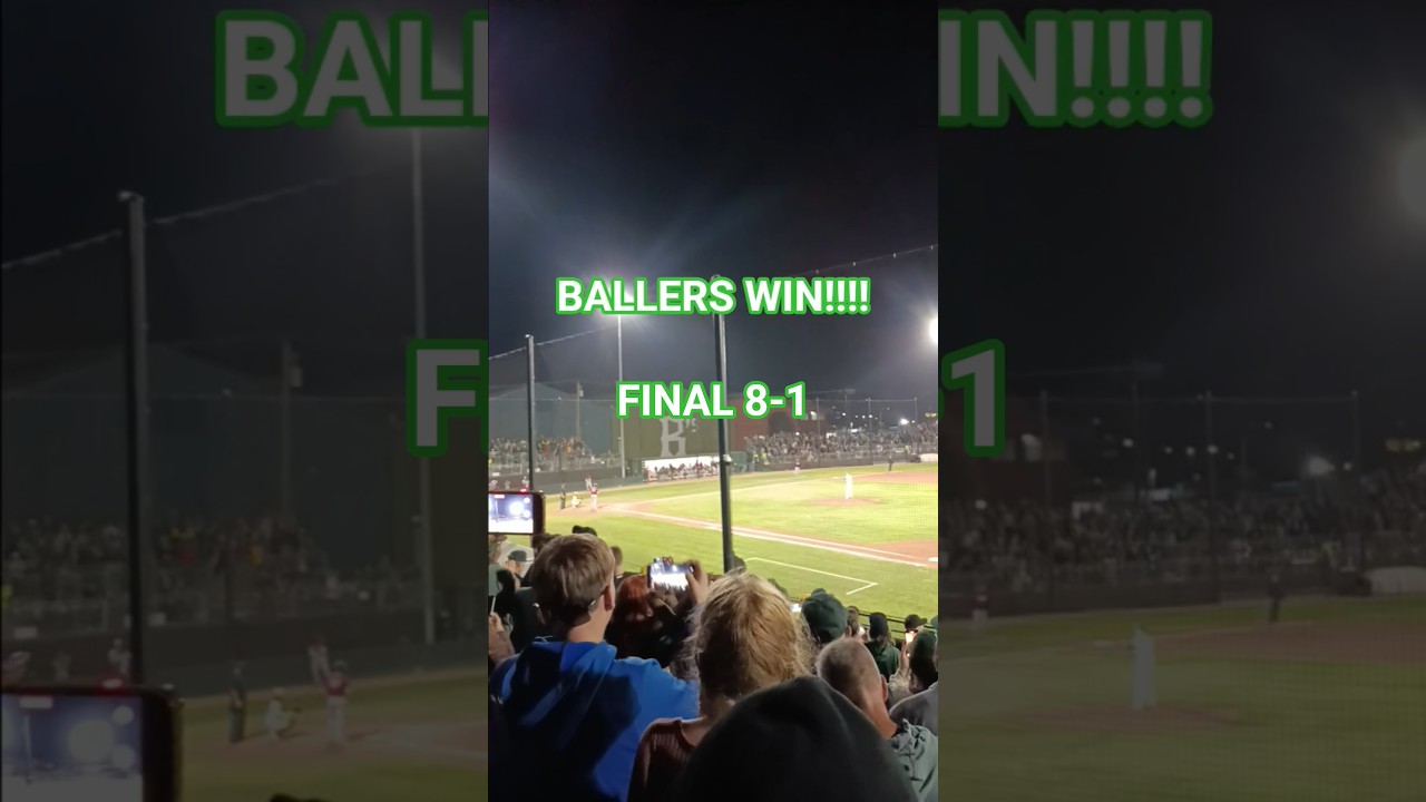 Final out of Oakland Ballers Pioneer league Championship game!