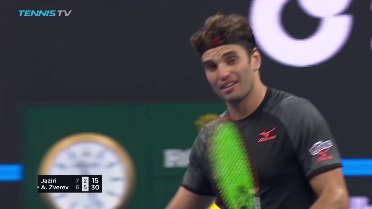 Jaziri Upsets Zverev; Fognini Progresses | Beijing 2018 Highlights Day 4