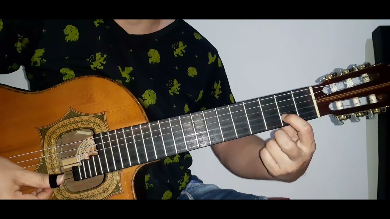 Tutorial Los Gotereros version Los 50 De Joselito Requinto