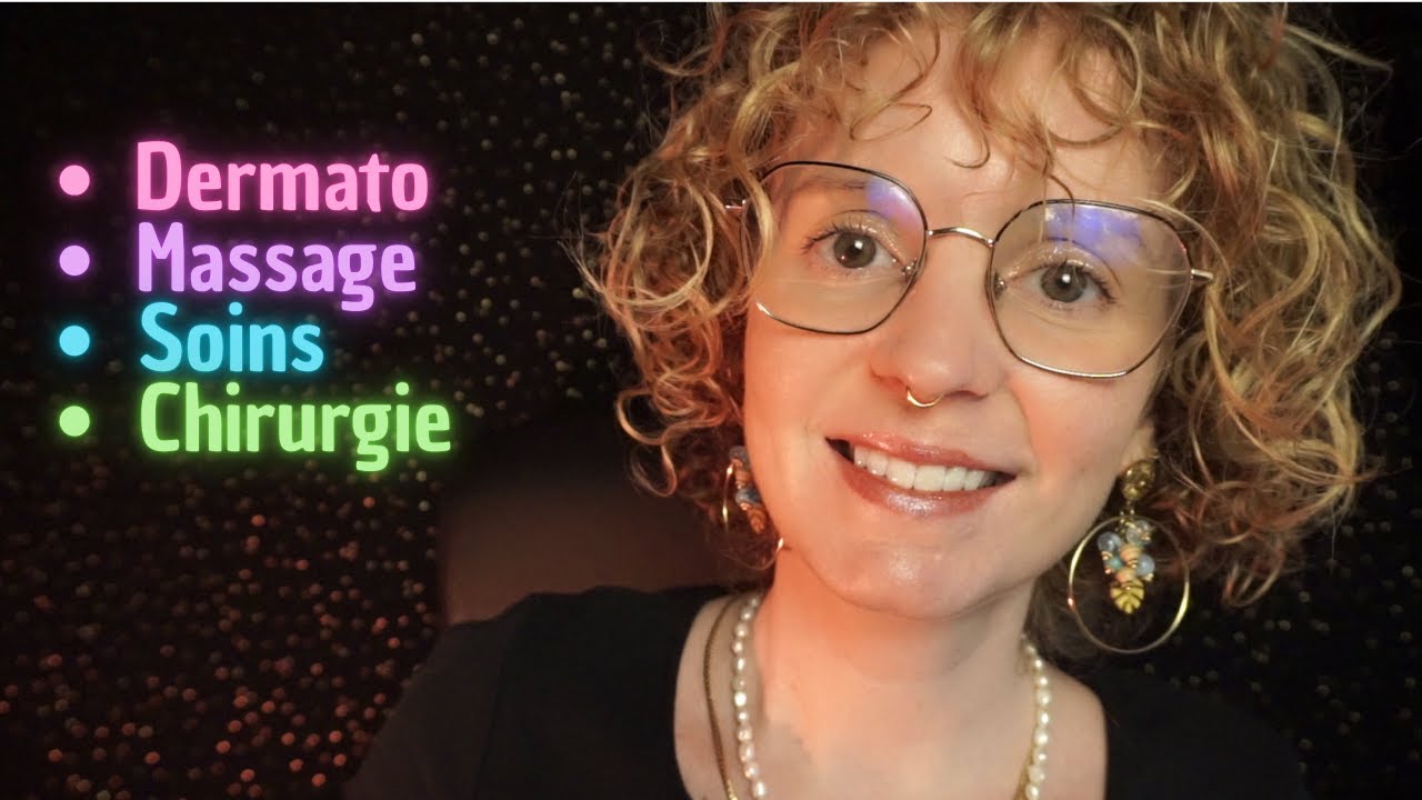 ASMR | 4 rendez-vous pour ton visage 🩺💆‍♀️✨