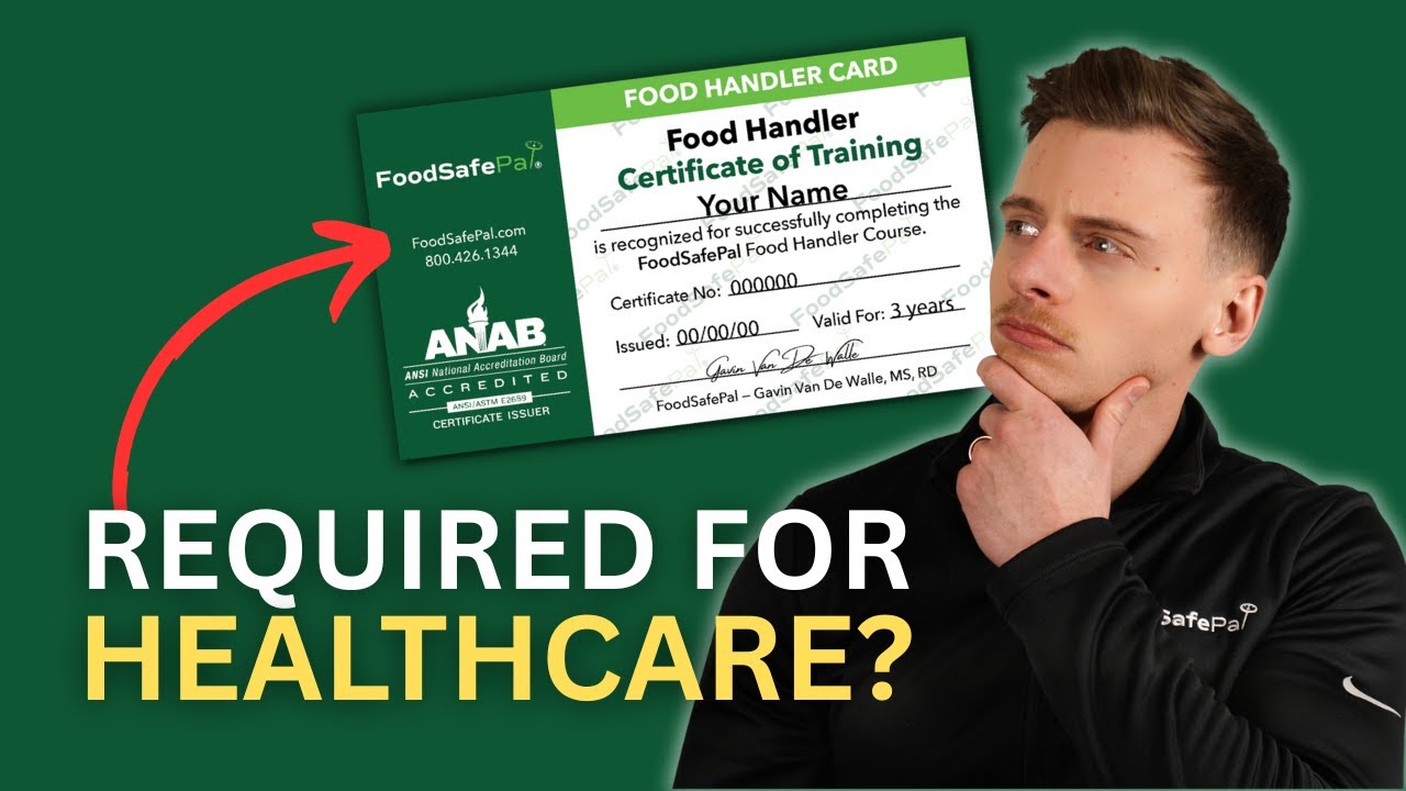 Food Handler Card Requirements for Healthcare (Hospitals & Nursing Homes)