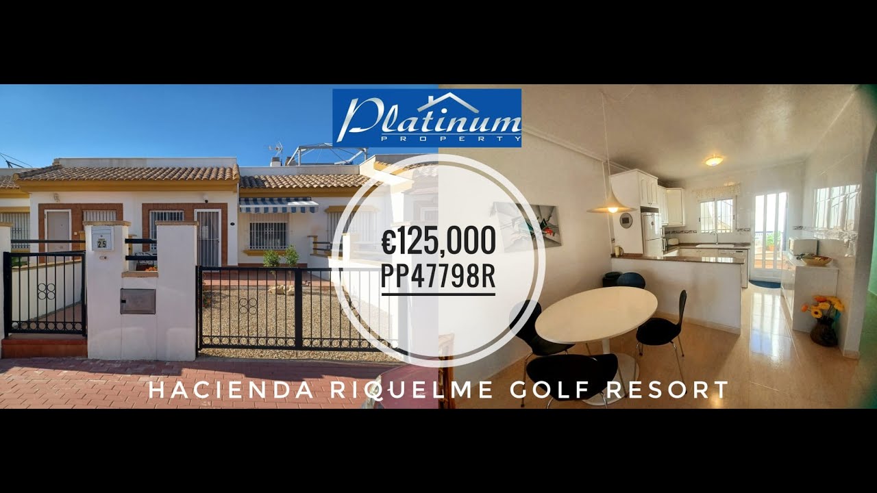 SOLD 2 Bed Bungalow with Solarium in Sucina €125,000