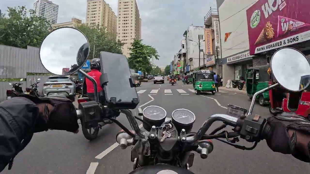 4K Bike Ride | Nawam Mawatha to Colombo 10 🚴‍♂️ | Modern Colombo POV