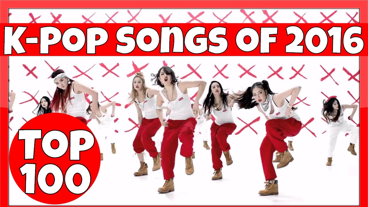 (TOP 100) K-POP SONGS OF 2016 | END OF YEAR CHART