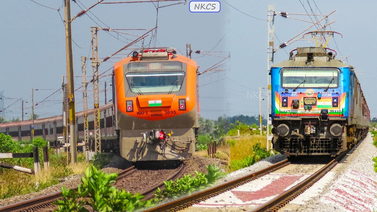 16 in 1 Speeding Electric Trains on Chennai Coimbatore, Bengaluru line | Beauty Contest Winner