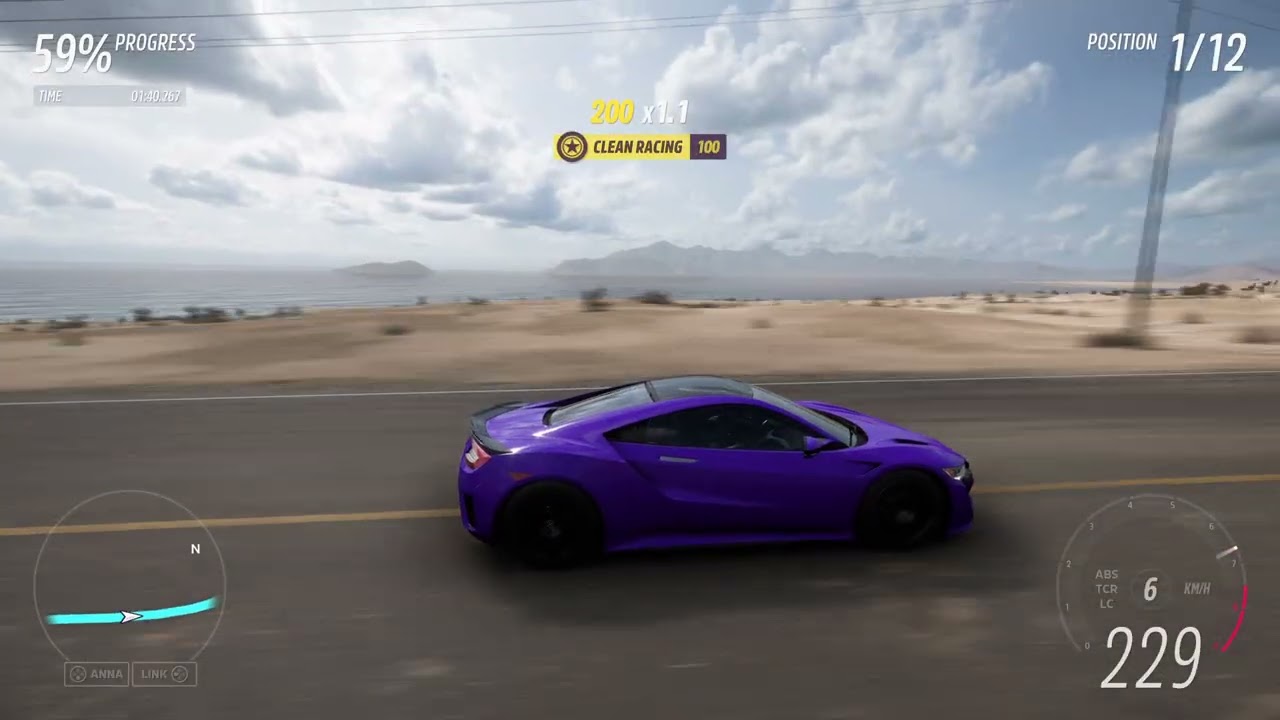 The Crew 2 Acura NSX Pro Settings (2017)