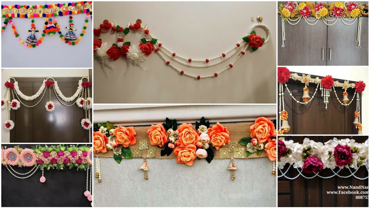 TOP 80 ! Latest Bandhanwar|Toran Design|Indian Door Hanging|Flower/Pearls[Diwali 2020]