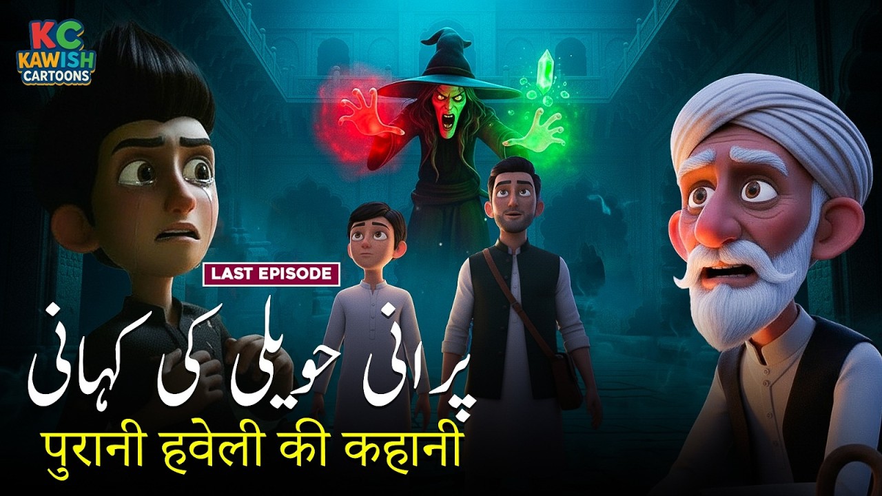 Kya Purani Haveli Ki Ye Kahani Sach Hai? | Horror Cartoon Final Episode | Urdu / Hindi