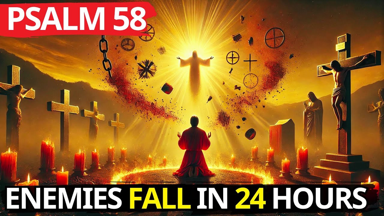 🔥Psalm 58: ALL Your Enemies FALL Today - Reverse Witchcraft and Evil Eye NOW