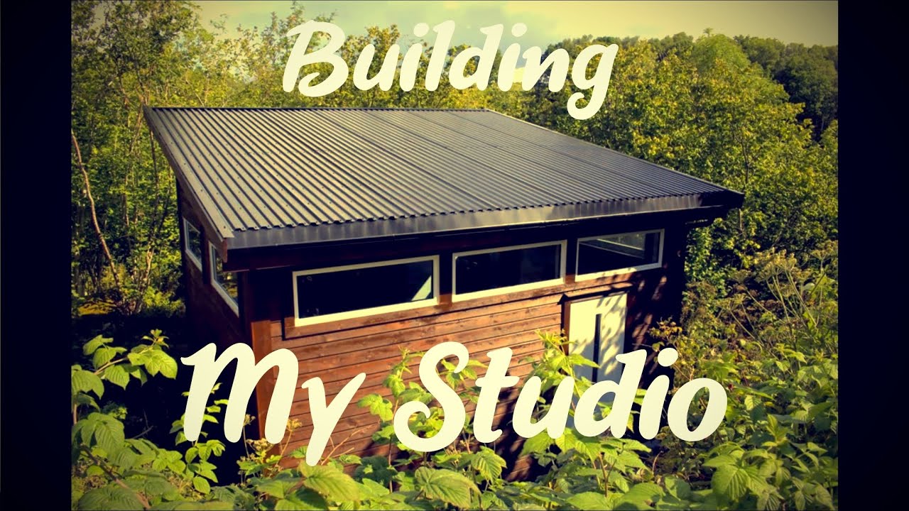 Building A Home Recording Studio In My Backyard (Timelapse)