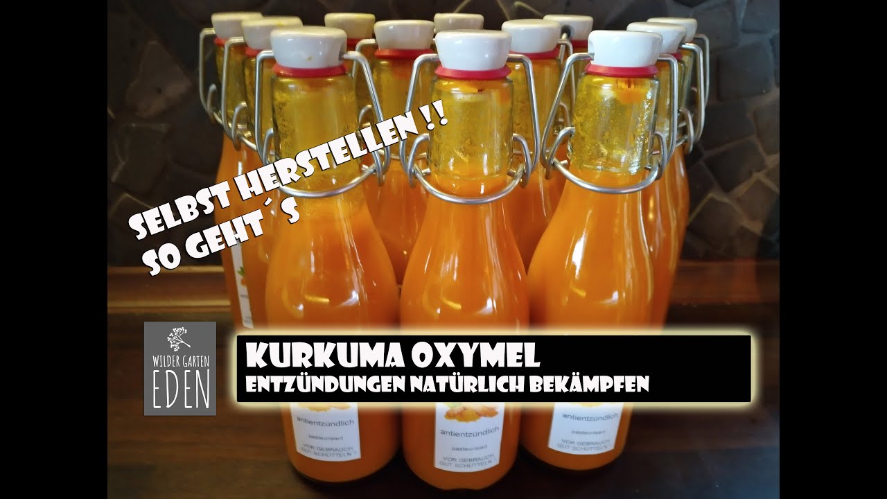 Kurkuma Oxymel - Entzündungen natürlich bekämpfen
