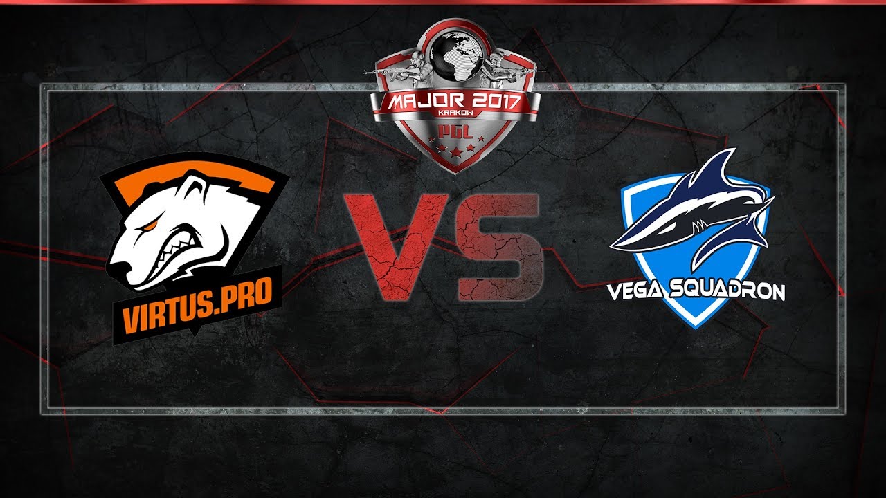 Virtus.Pro vs Vega Squadron - Dzień 1 - PGL MAJOR 2017