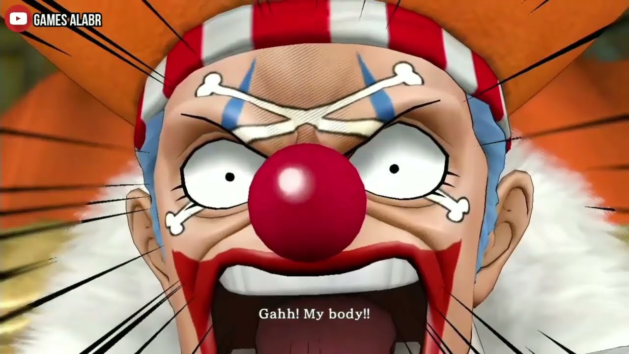 مقطع لعبة ون بيس مدبلج عربي 😅لوفي ضد باغي #ونبيس