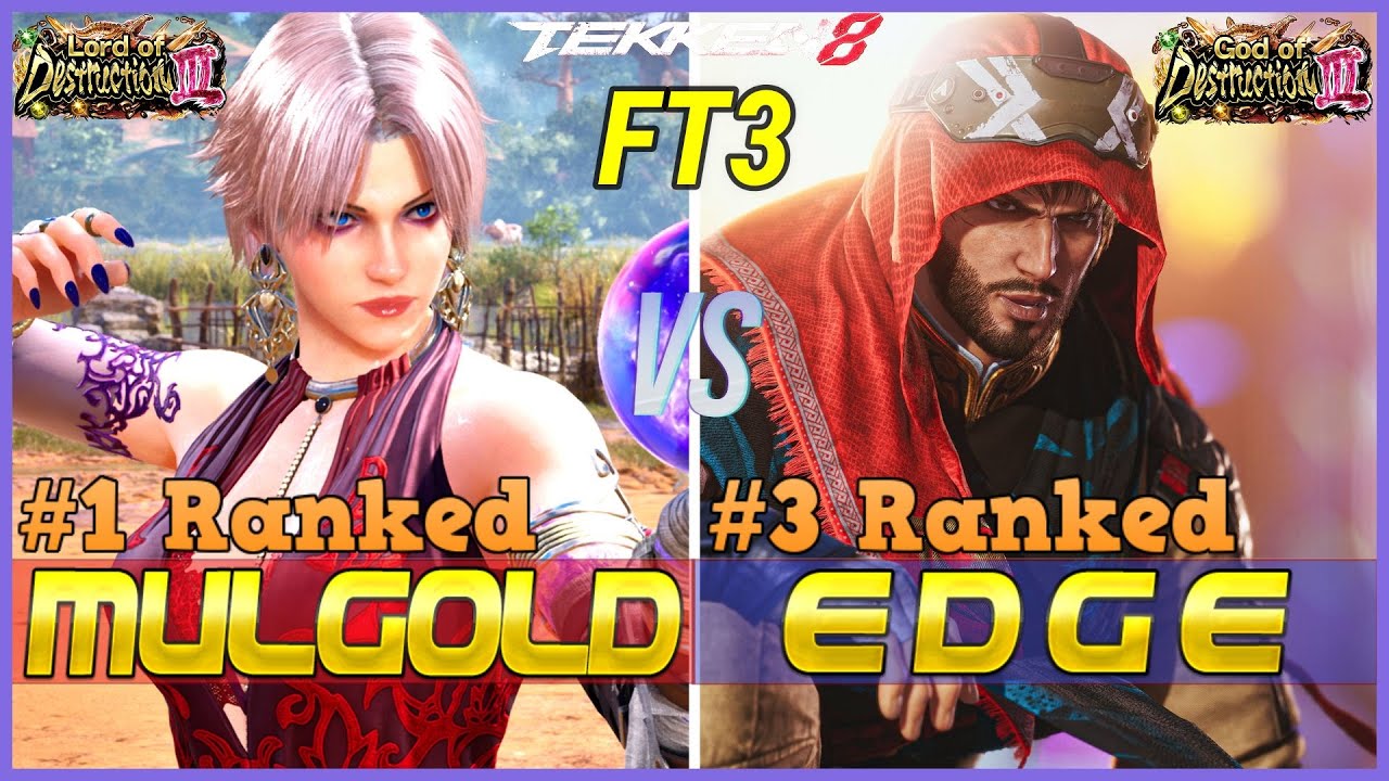 T8 FT 3 Set! ▰ MULGOLD (#1 Ranked Zafina) Vs EDGE (#3 Ranked Shaheen) ▰ Tekken 8 High Level Gameplay