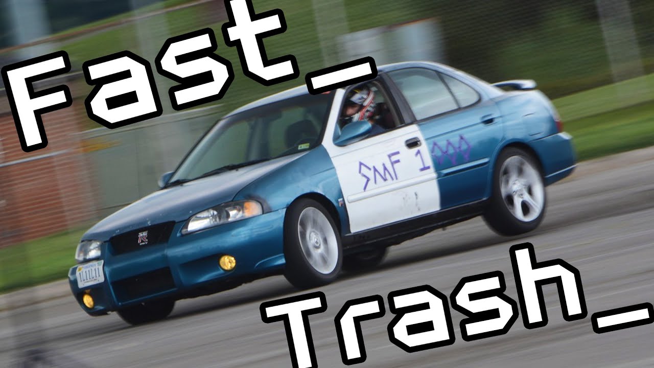 Putting Race Car Suspension on an old Sentra - How Fast Can we Make it?