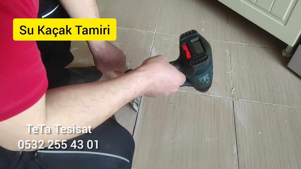 SU KAÇAK TAMİRİ NASIL YAPILIR - TeTa Tesisat  ☎️  0532 255 43 01