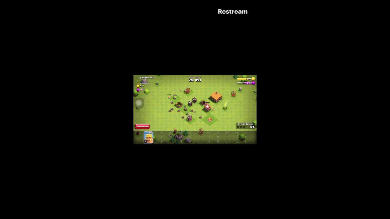 Live clash of clan  Episode  1