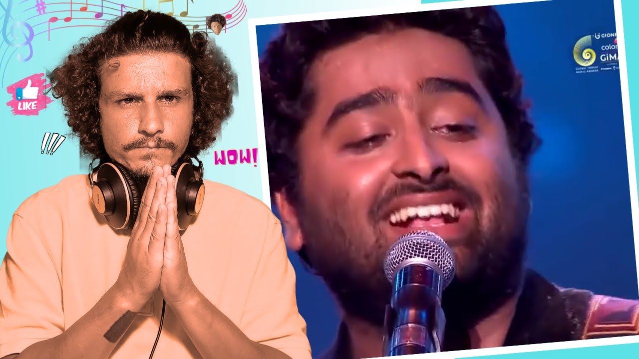 First Time Hearing! Arijit Singh LIVE at GIMA Awards  - Live Reaction - WOW! like a sugar voice!