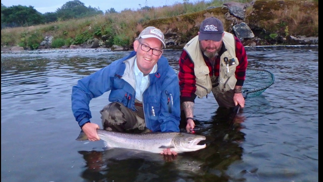 Salmon fishing on the North Esk - Wainstones Estate (Morphie) July 2018
