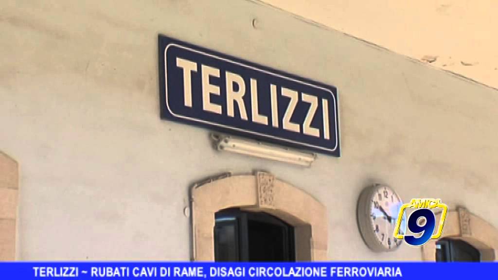 TERLIZZI | Rubati cavi di rame, disagi circolazione ferroviaria