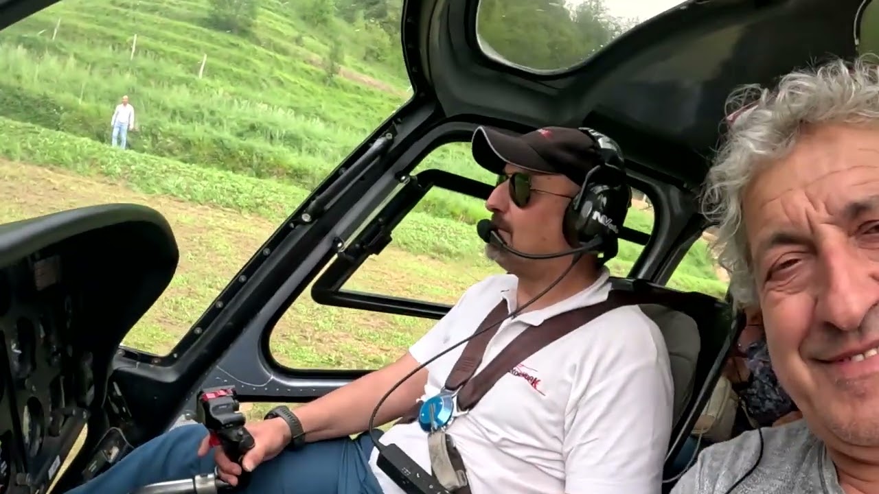 Volo in elicottero a Palagnana
