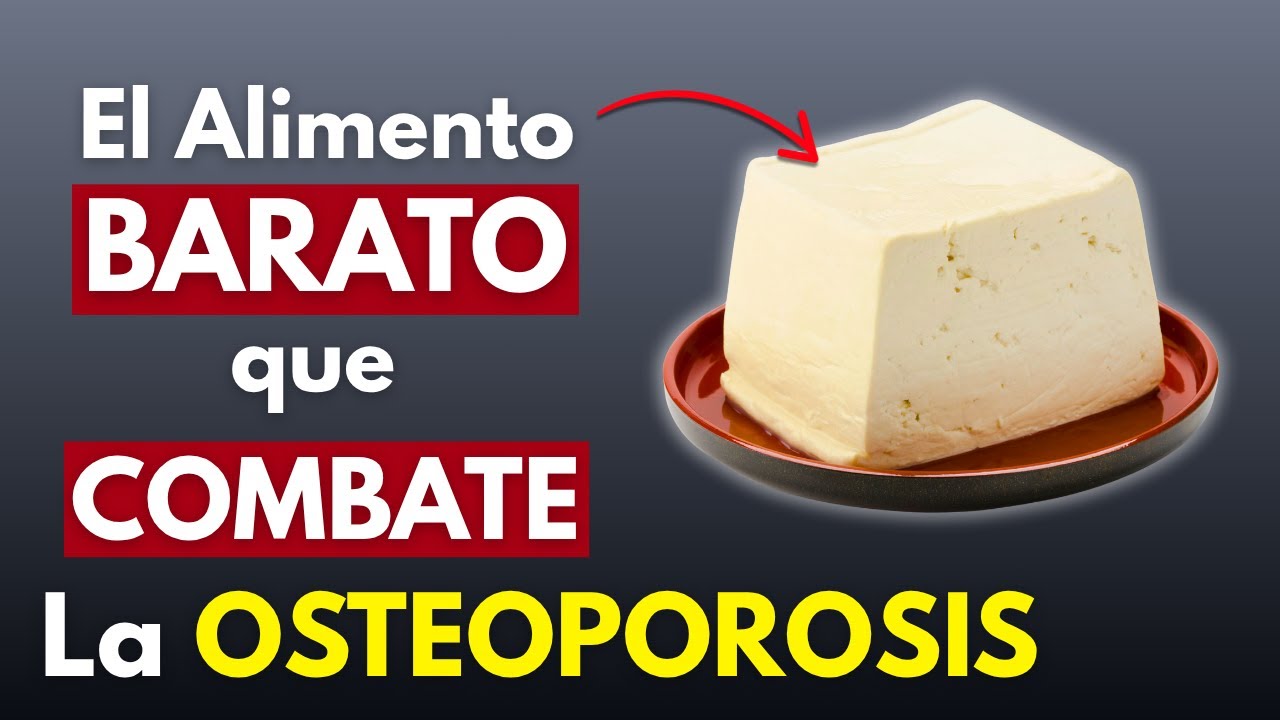 OSTEOPOROSIS: 4 ALIMENTOS que tienen M&Aacute;S CALCIO que la leche y REPARAN tus HUESOS desde Adentro