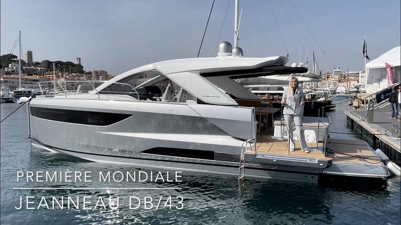 Nouveau Jeanneau DB/43 visite guidée première mondiale