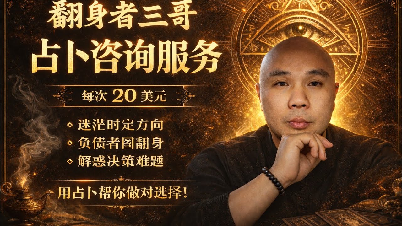 🔴 24小时在线占卜咨询｜为迷茫与缺钱的人定方向