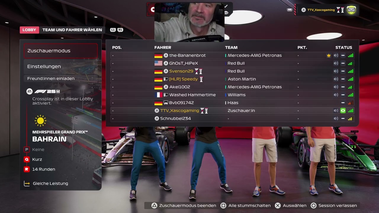 F1 25 Live Ligarennen SRSC Div 1 