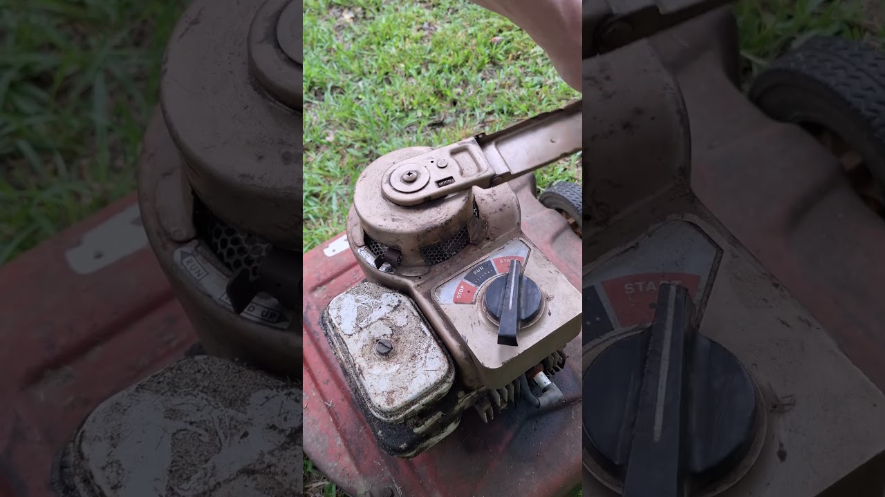 1966 Montgomery Wards starting system #smallengine #diy #youtubepartner