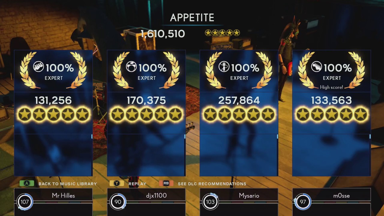 Appetite (RB4) by The Gracious Few - Full Band FC #1669