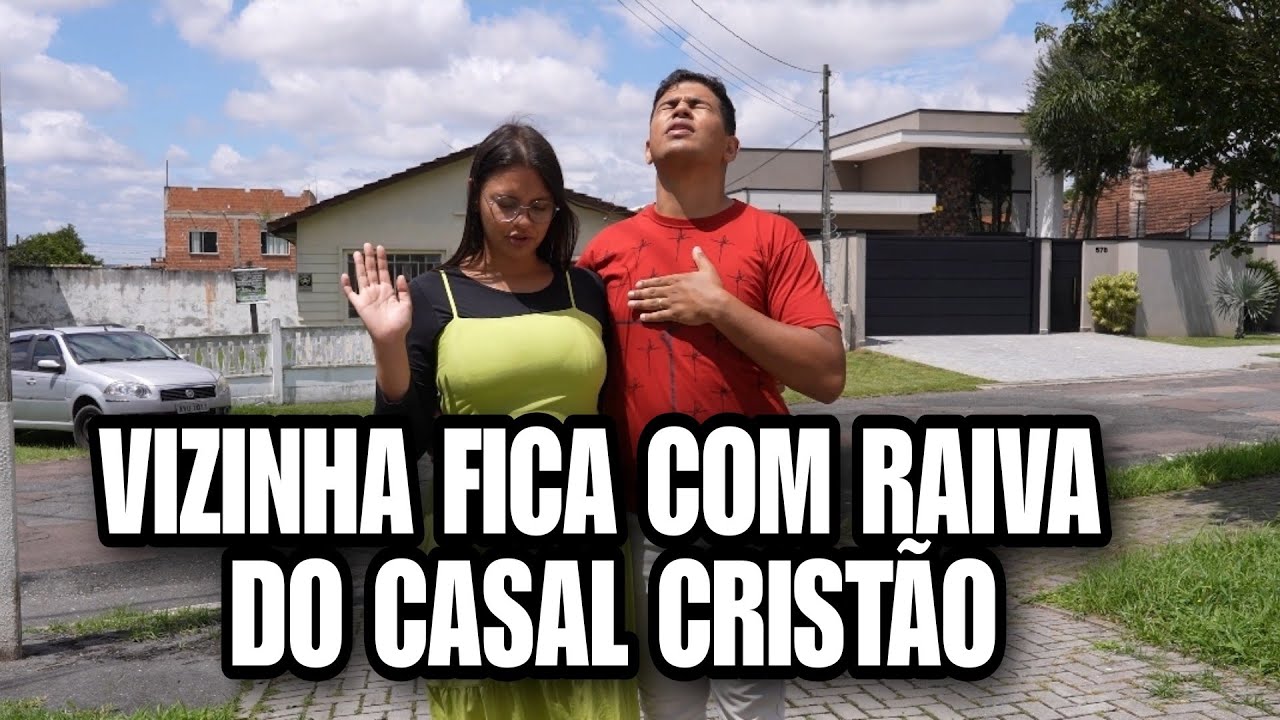Vizinha Vai na porta do Casal pedir pra Eles pararem de orar mas depois...😳|Henrique Samuel