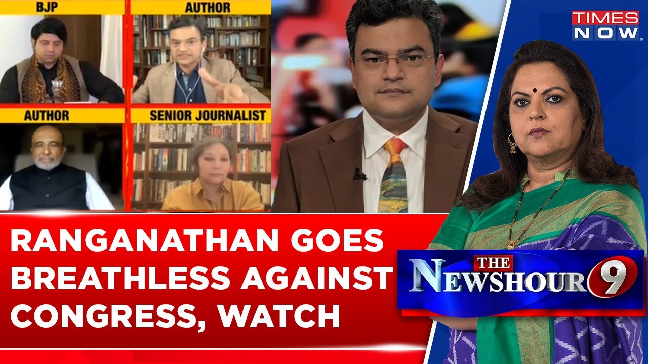 Watch Anand Ranganathan's Most Brutal Carnage Against Congress On Debate Show, Shows Them Reality