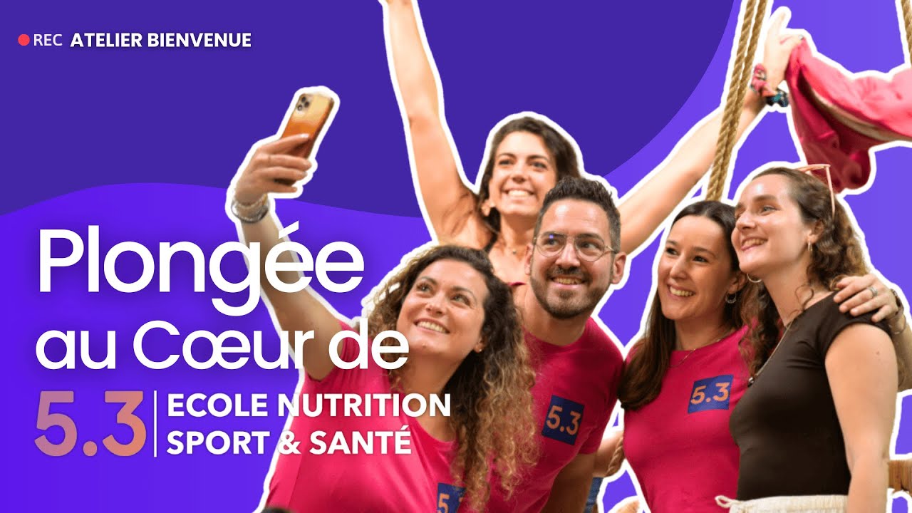 JAN 2026 - Bienvenue chez 5.3 : l’École Nutrition, Sport & Santé