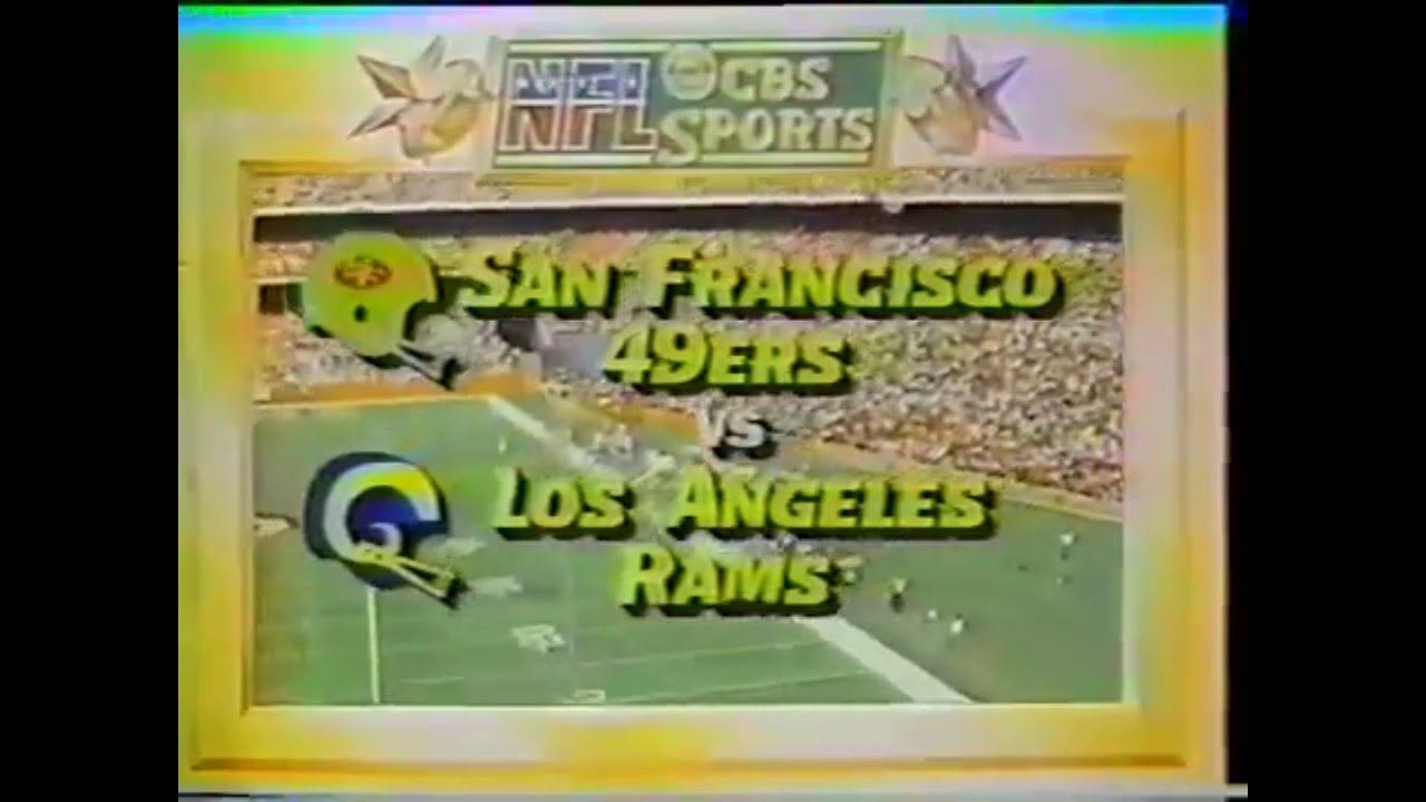 1984-10-28 San Francisco 49ers vs Los Angeles Rams