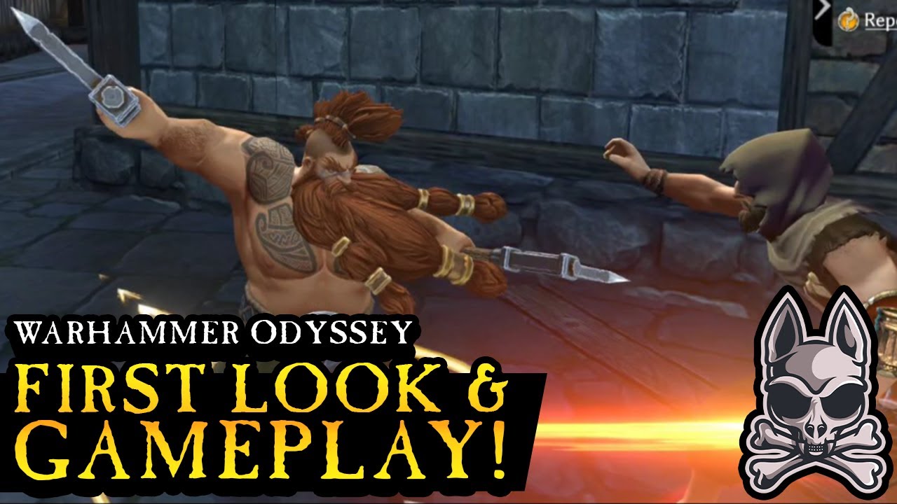 First Look & Gameplay of WARHAMMER ODYSSEY: New Mobile MMORPG Set In The Warhammer World!!