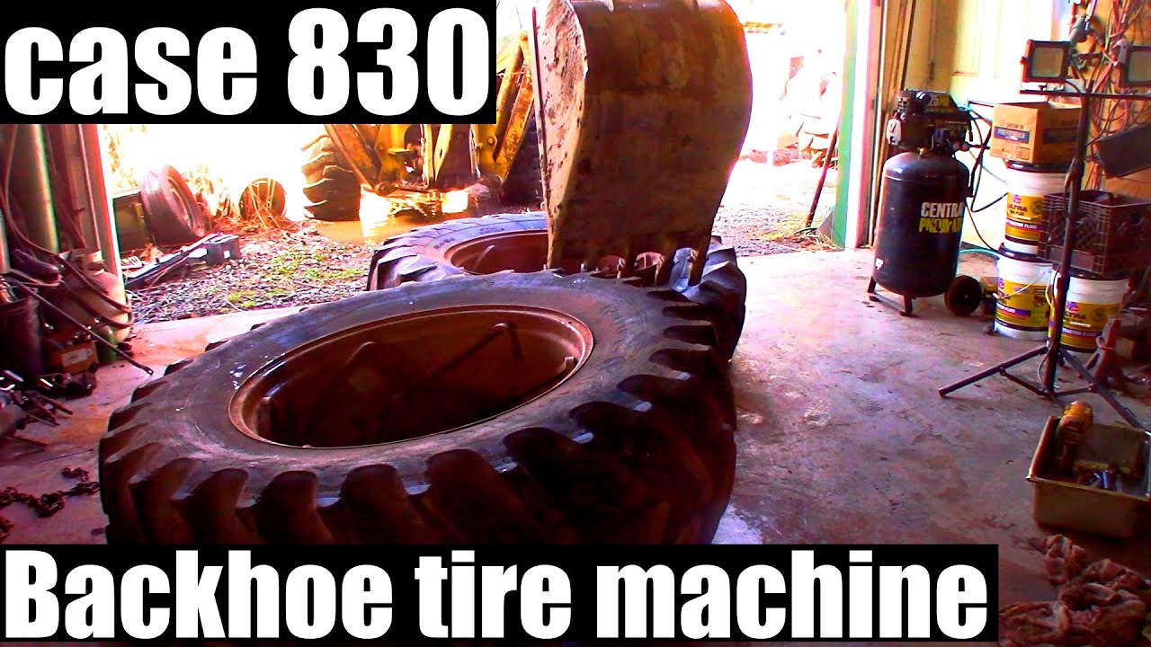 830 Case busting down the back tires