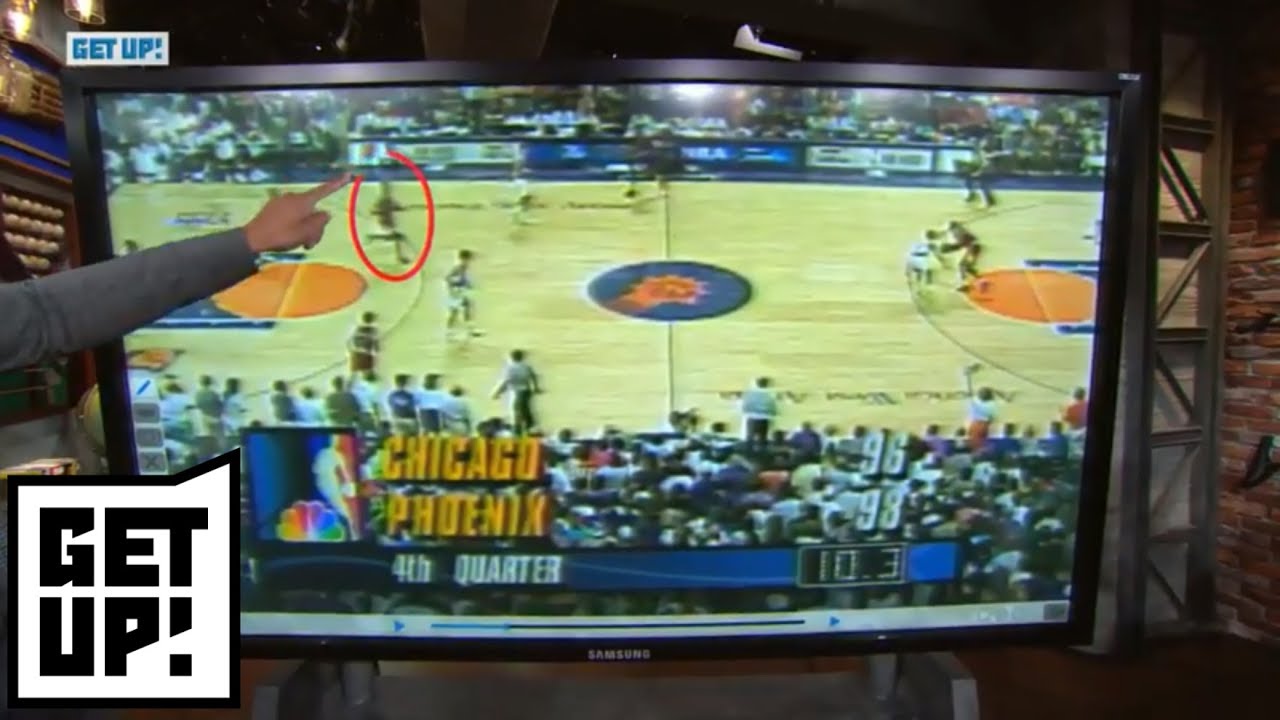 Jalen Rose breaks down film of John Paxson's dagger shot vs. Suns in 1993 NBA Finals | Get Up | ESPN