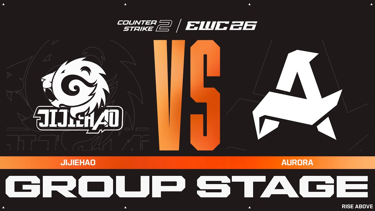 JiJieHao vs. Aurora | CS2 at EWC 26 - Group Stage - VOD