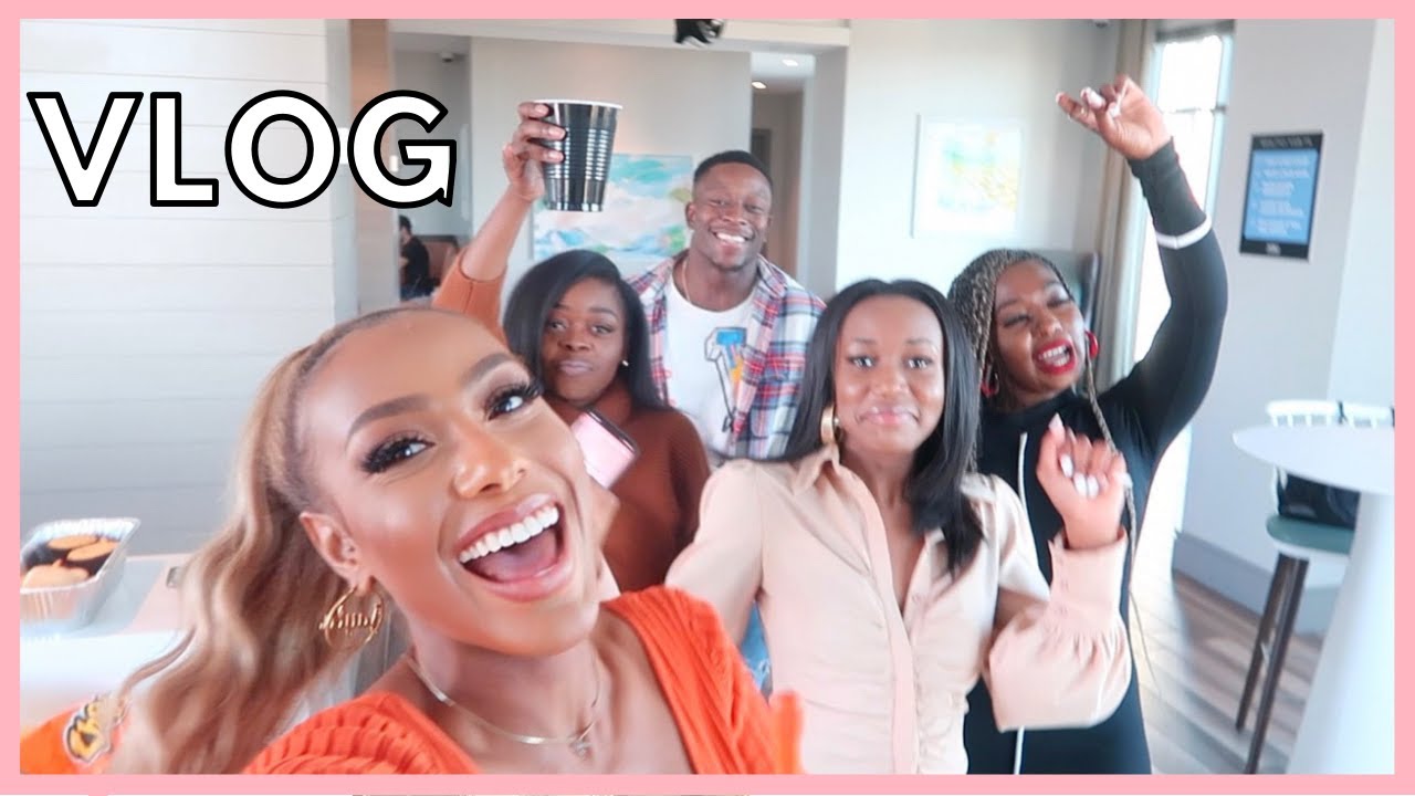 VLOG | FRIENDSGIVING, MORE CELEBRATIONS & MY CRAZY WORK WEEK | LIFE WITH JAYLA