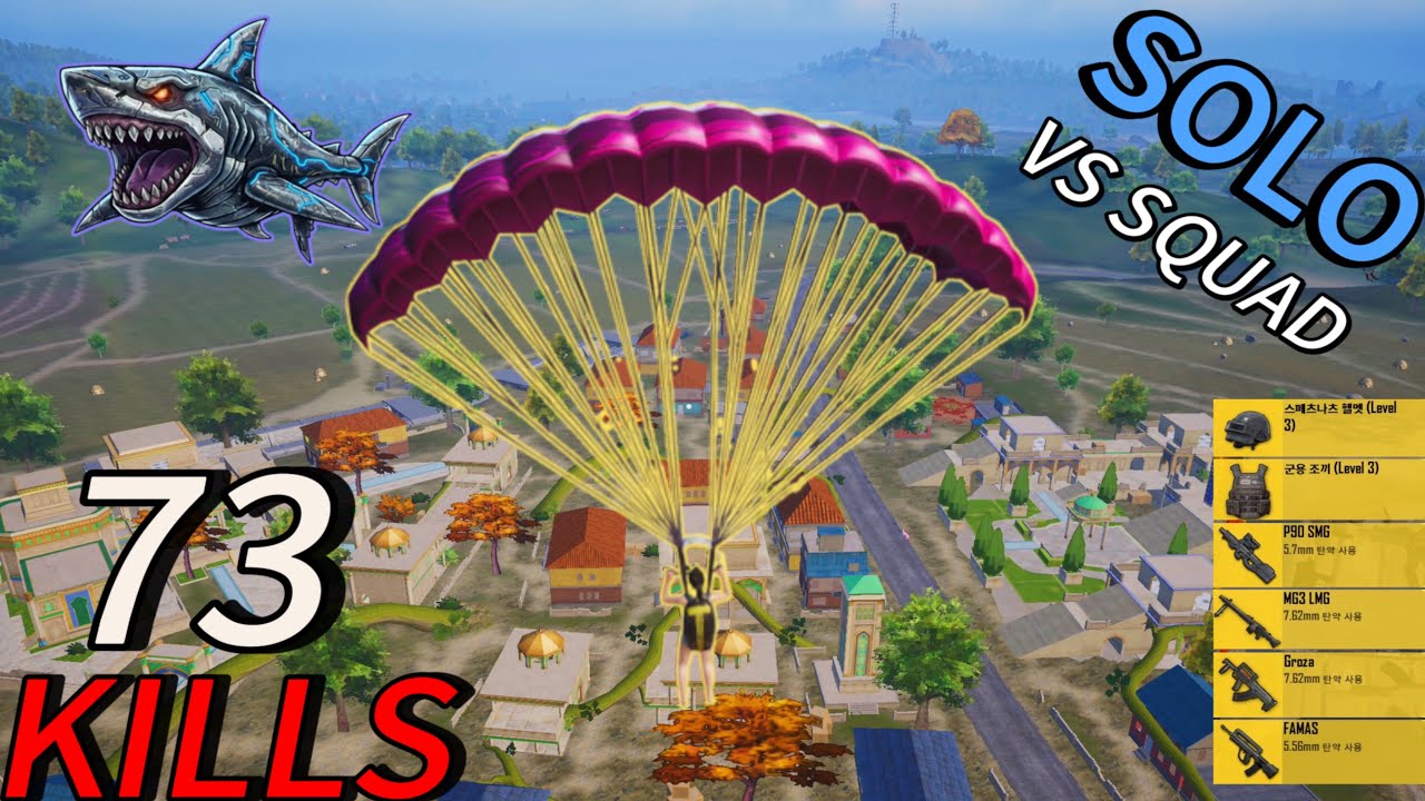 73 KILSS!!😱 IN 2 MATCHES SOLO VS SQUAD GAMEPLAY🔥🔥🔥Pubg Mobile