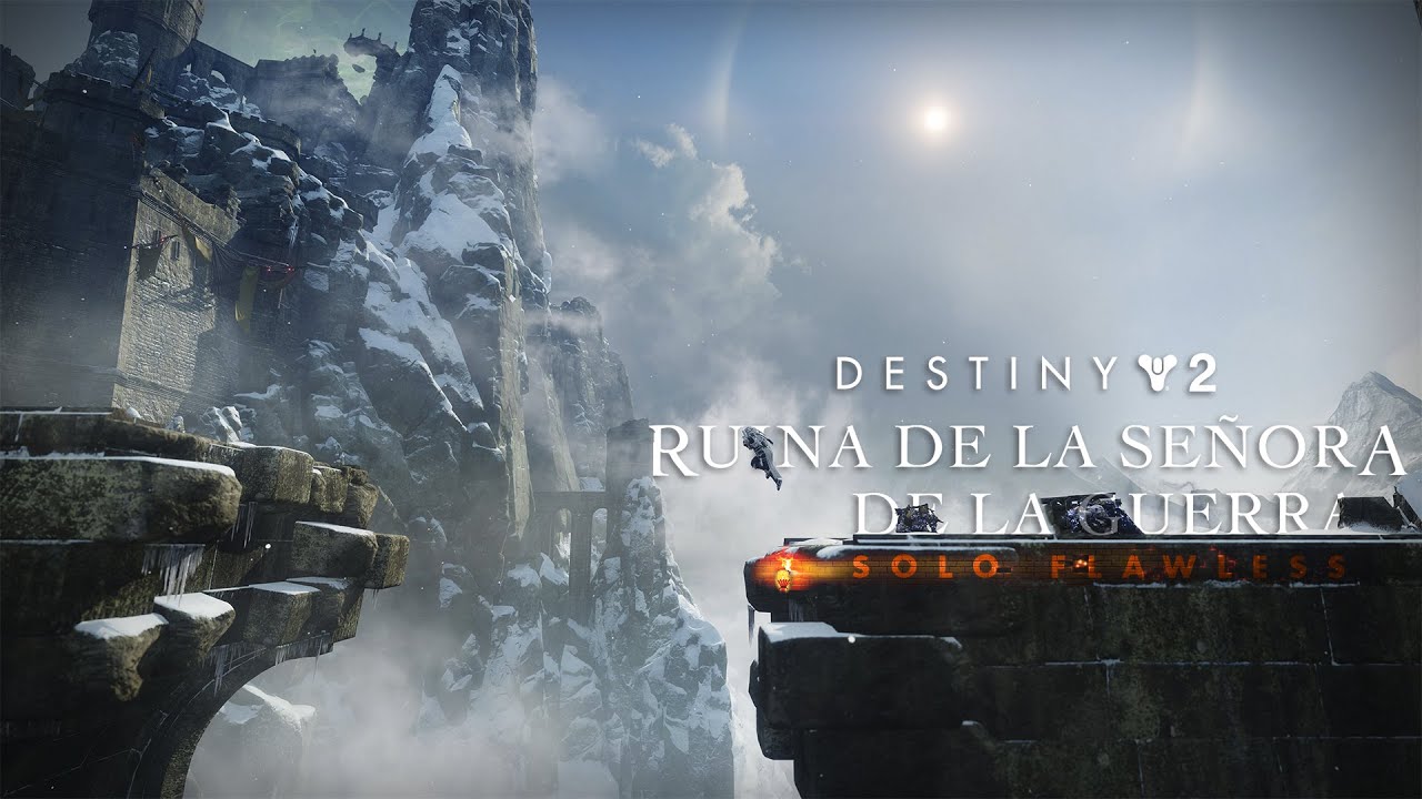 RUINA DE LA SEÑORA DE LA GUERRA, pero como en LA EDAD OSCURA (y SOLO FLAWLESS) | Destiny 2 - Temp 29