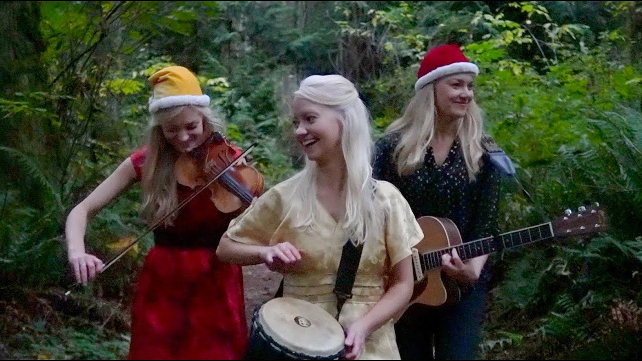 Here We Come A Caroling - The Gothard Sisters [Official Music Video] I  A Celtic Christmas 🎄