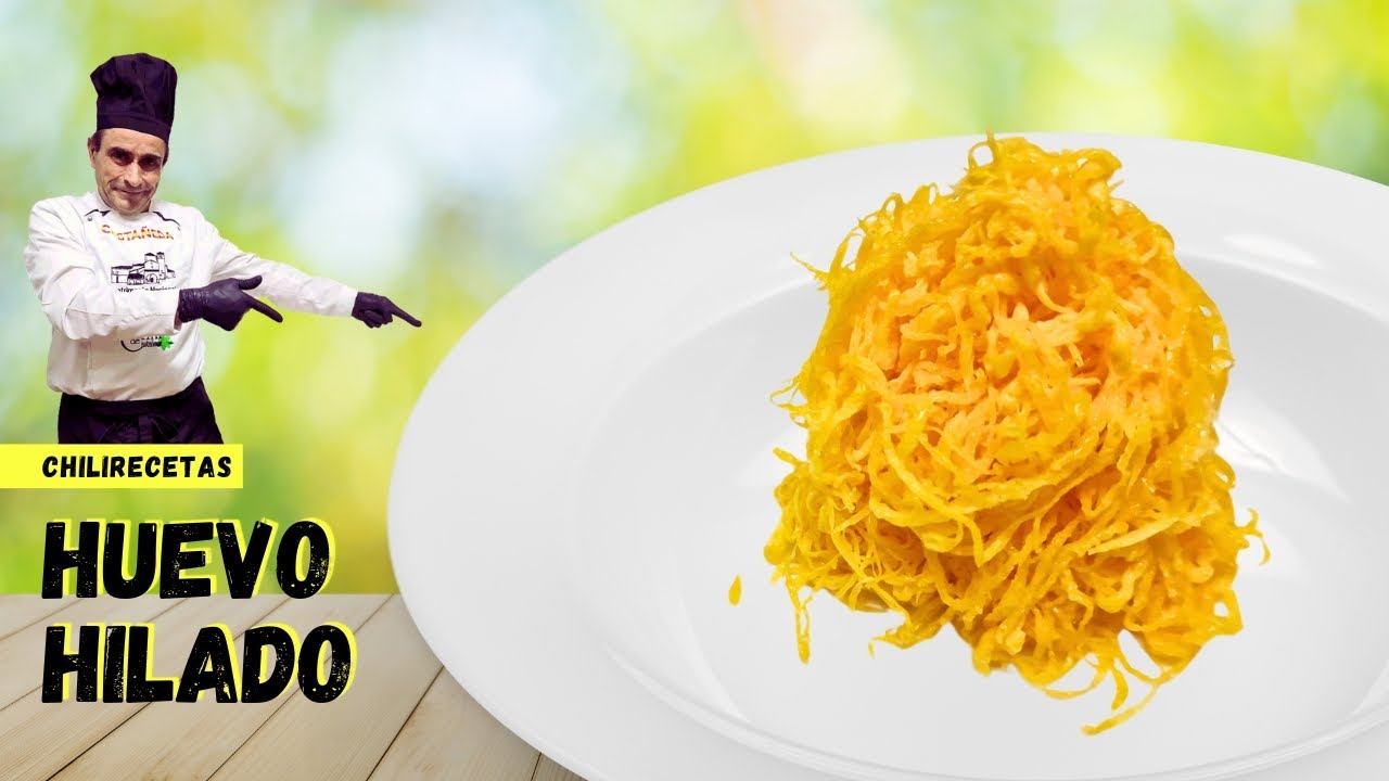 Receta Fácil de Huevo Hilado Navideño: Solo 2 Ingredientes