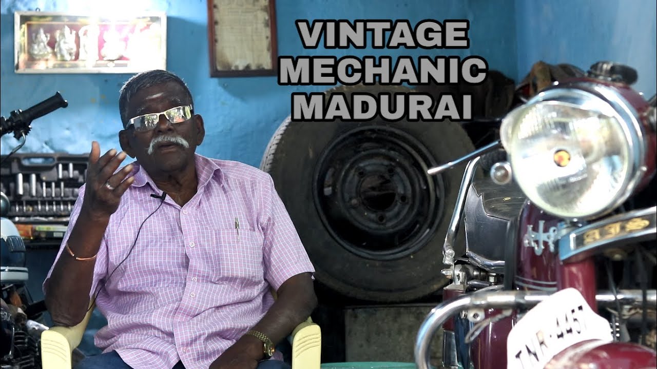 Vintage Mechanic #madurai (mechanic) #motographic